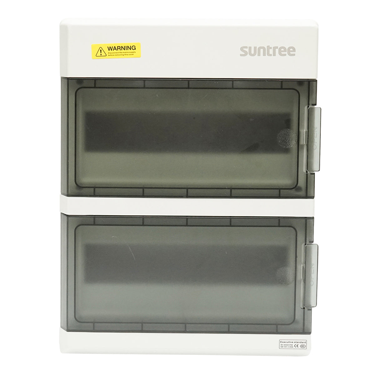Pannello portafusibili Suntree IP66 a montaggio superficiale a 2 file e 24 moduli