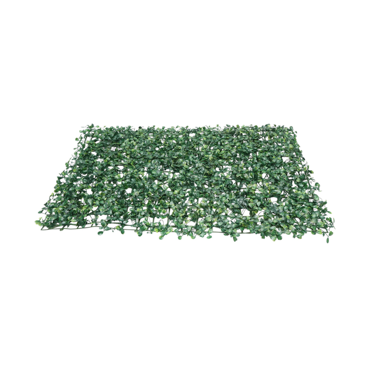 Pannello siepe artificiale verde decorativa con foglie piccole 40x60x3 cm - immagine 4