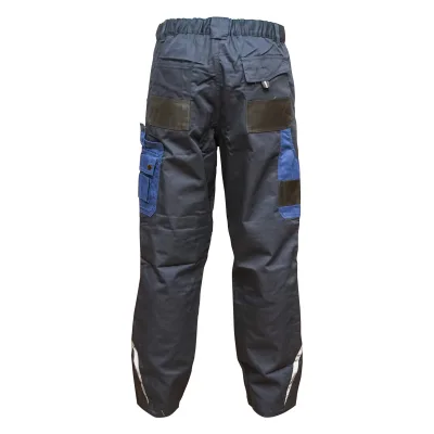 Pantaloni da lavoro in poliestere e cotone, blu navy, taglia M Breckner Germany. - immagine 4