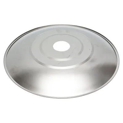 Paralume metallico per lampada, 30,3x3,5 cm