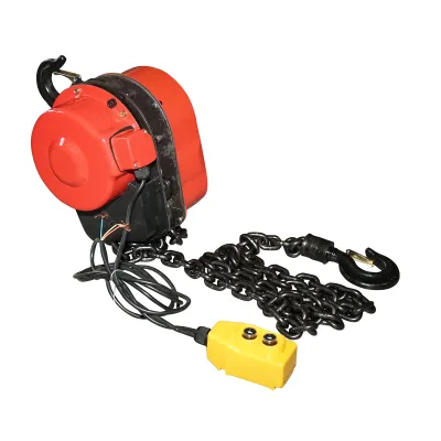 Paranco elettrico in acciaio 380V, 500W con catena da 3 m, portata massima 2000 kg, gancio di sicurezza Breckner Germany - immagine 2