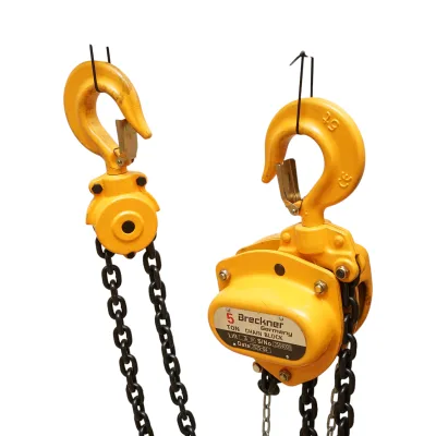 Paranco manuale a catena, carico massimo 5000 kg, lunghezza catena 3 m Breckner Germany - immagine 5