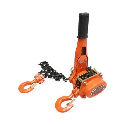 Paranco manuale a leva da 750 kg, catena da 1,5 m, gancio di sicurezza Breckner Germany