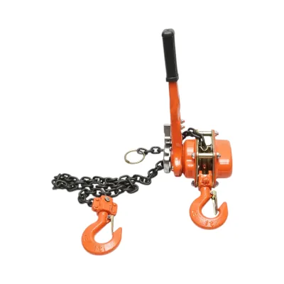 Paranco manuale a leva da 750 kg, catena da 1,5 m, gancio di sicurezza Breckner Germany - immagine 2