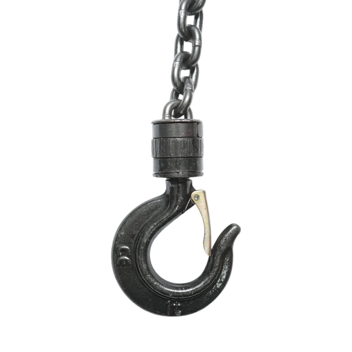 Paranco manuale con catena da 3 m, carico massimo 1000 kg, gancio di sicurezza Breckner Germany - immagine 6