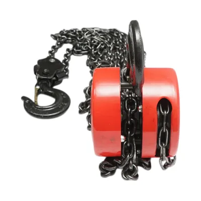Paranco manuale con catena da 3 m, portata massima 2000 kg, gancio di sicurezza Breckner Germany - immagine 5