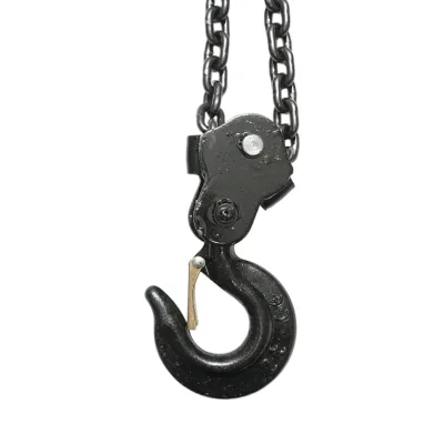 Paranco manuale con catena da 3 m, portata massima 2000 kg, gancio di sicurezza Breckner Germany - immagine 6