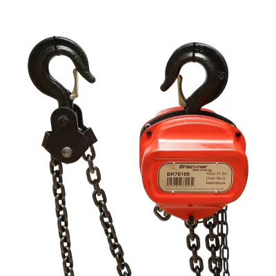 Paranco manuale con catena da 3 m, portata massima 3000 kg, gancio di sicurezza Breckner Germany - immagine 2