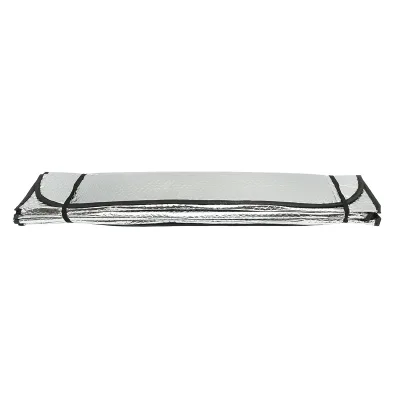 Parasole per parabrezza auto 130x60 cm in foglio di alluminio con ventose di fissaggio Breckner Germany - immagine 4