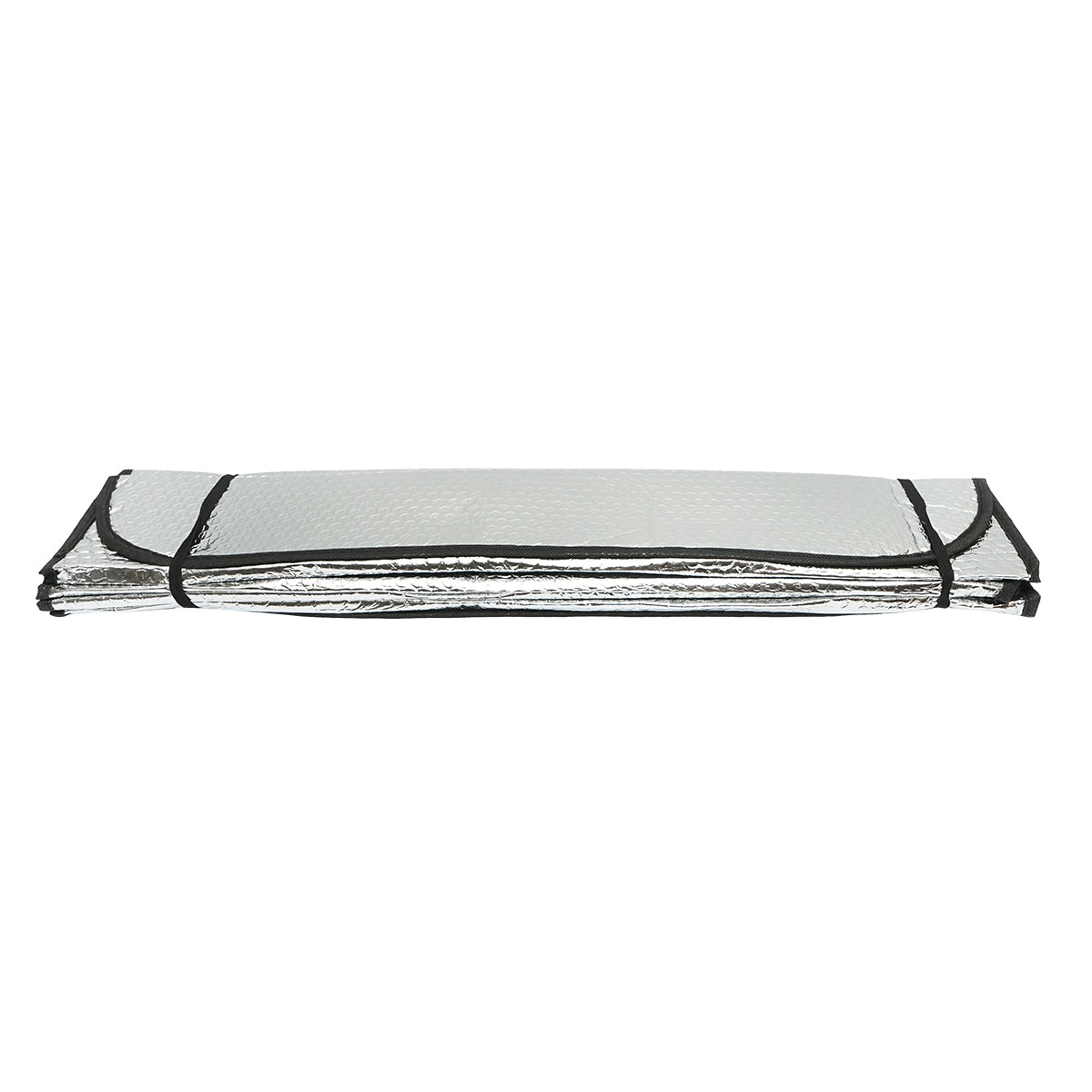 Parasole per parabrezza auto 130x60 cm in foglio di alluminio con ventose di fissaggio Breckner Germany - immagine 4