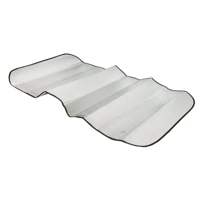 Parasole per parabrezza auto 150x80 cm in foglio di alluminio con ventose di fissaggio Breckner Germany