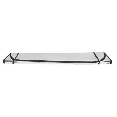Parasole per parabrezza auto 150x80 cm in foglio di alluminio con ventose di fissaggio Breckner Germany - immagine 2
