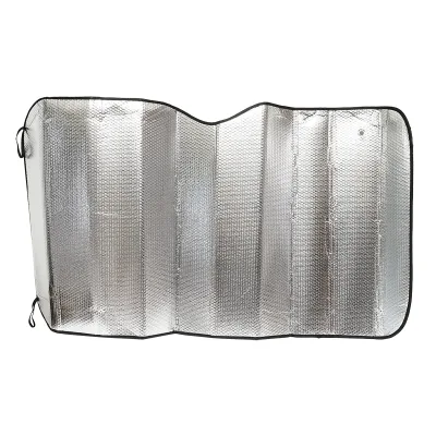 Parasole per parabrezza auto 150x80 cm in foglio di alluminio con ventose di fissaggio Breckner Germany - immagine 3