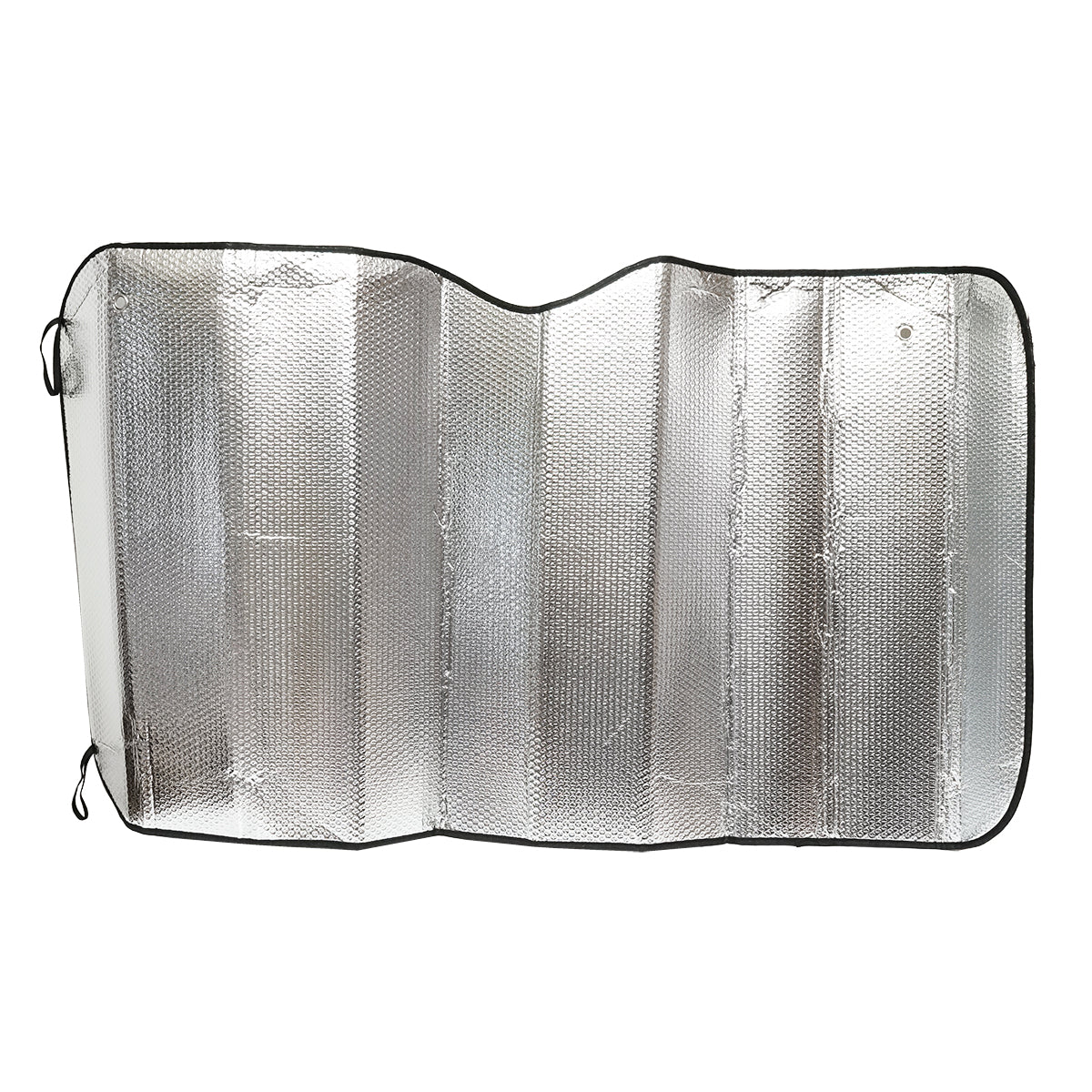 Parasole per parabrezza auto 150x80 cm in foglio di alluminio con ventose di fissaggio Breckner Germany - immagine 3