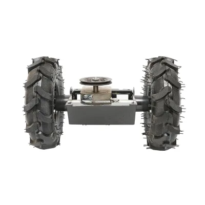 Parte anteriore assemblata con ruote per falciatrice rotativa DISBP79 Breckner Germany - immagine 2