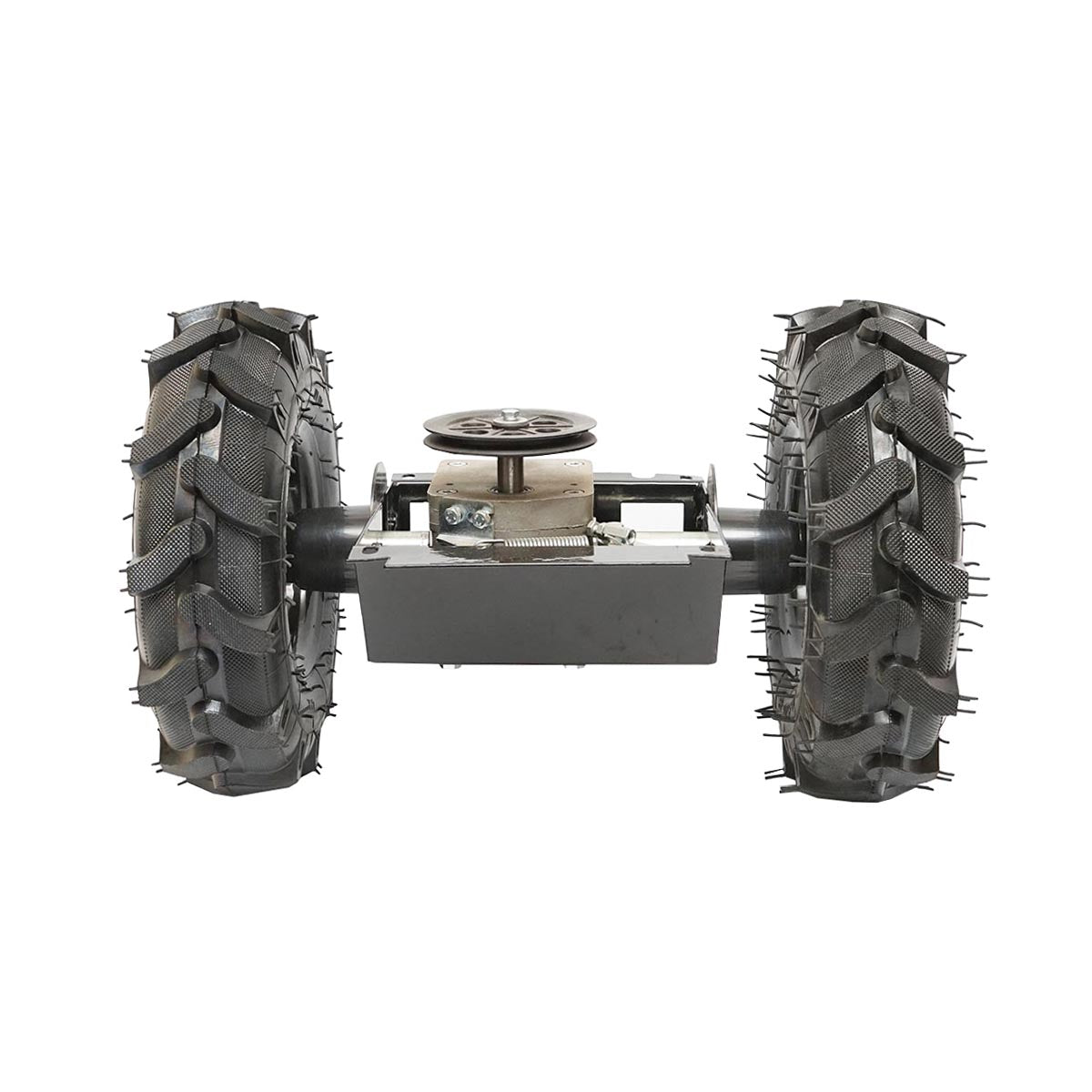 Parte anteriore assemblata con ruote per falciatrice rotativa DISBP79 Breckner Germany - immagine 2