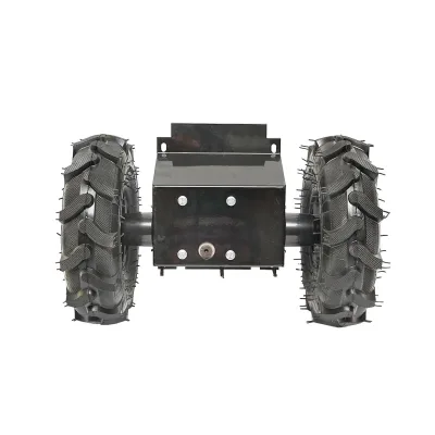 Parte anteriore assemblata con ruote per falciatrice rotativa DISBP79 Breckner Germany - immagine 4