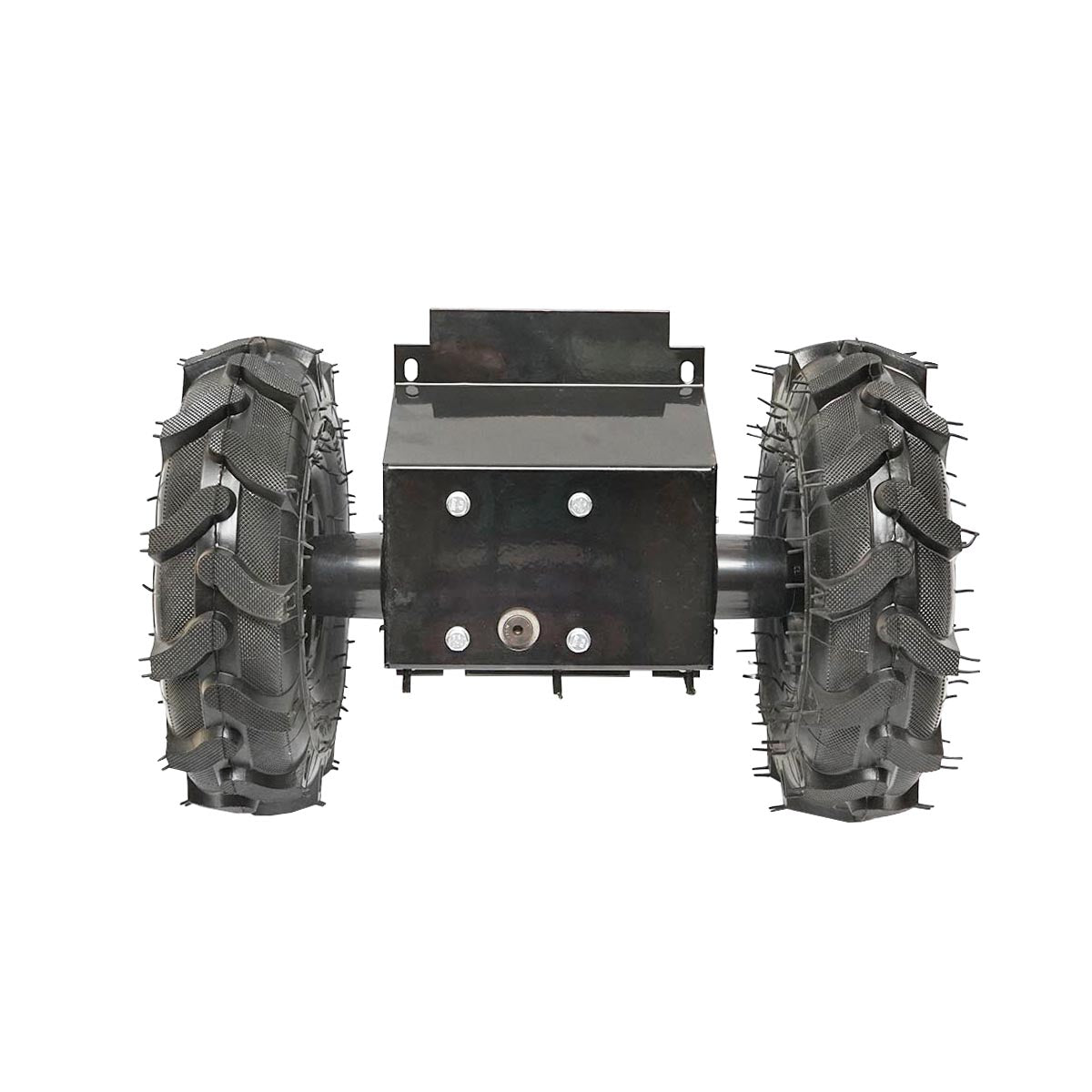 Parte anteriore assemblata con ruote per falciatrice rotativa DISBP79 Breckner Germany - immagine 4