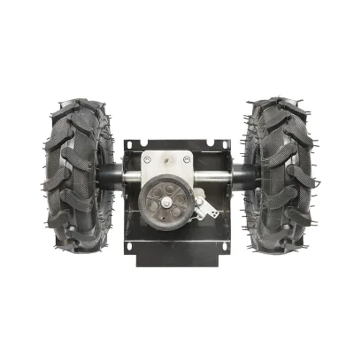 Parte anteriore assemblata con ruote per falciatrice rotativa DISBP79 Breckner Germany - immagine 3