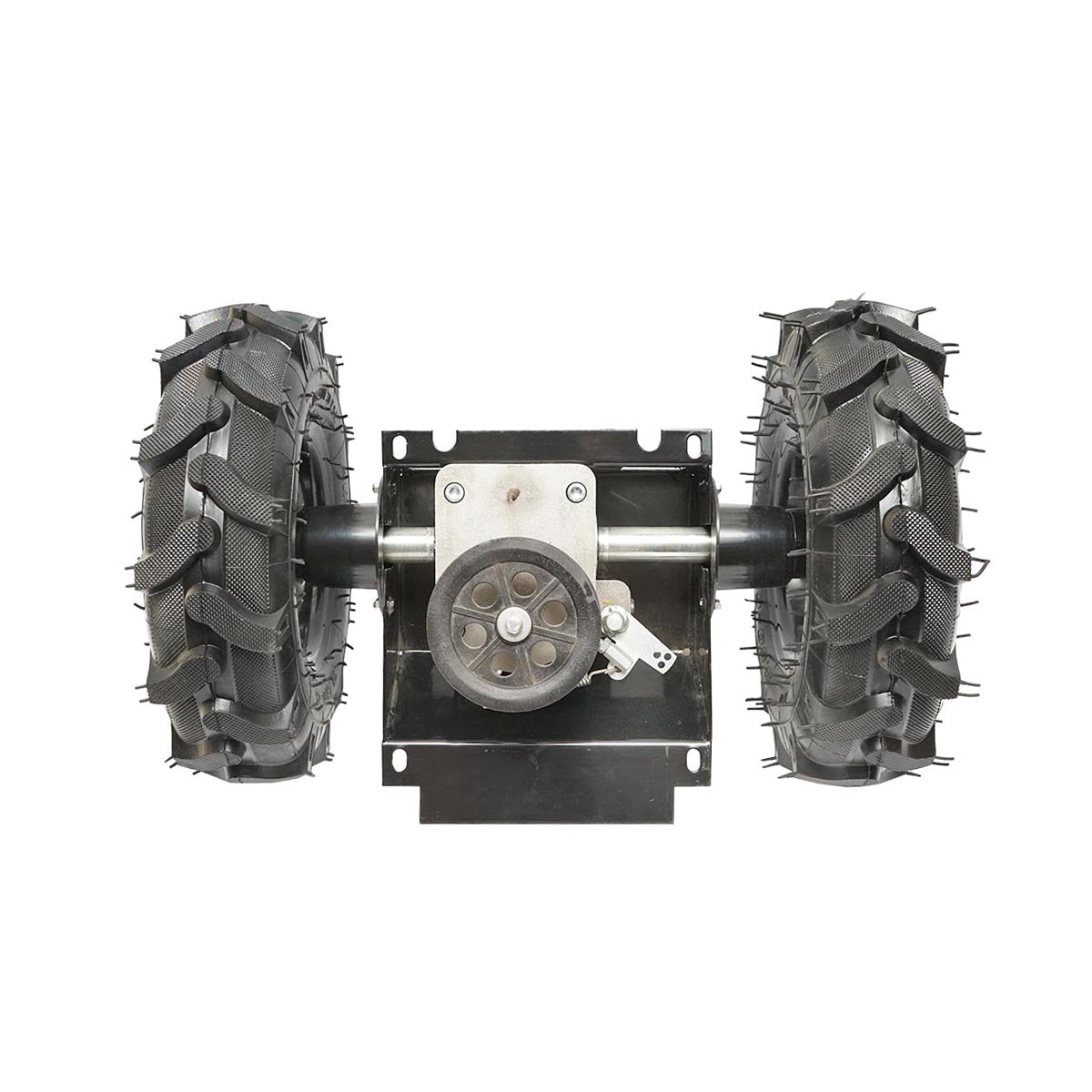 Parte anteriore assemblata con ruote per falciatrice rotativa DISBP79 Breckner Germany - immagine 3