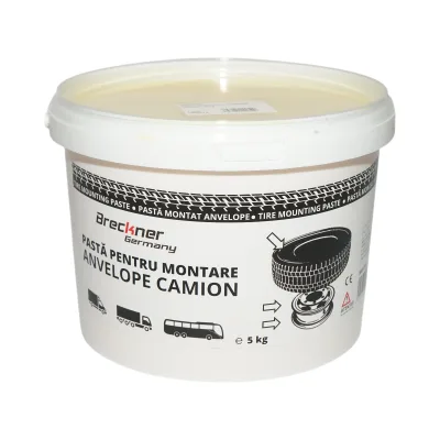 Pasta gialla per il montaggio di pneumatici per camion, 5 kg Breckner Germany