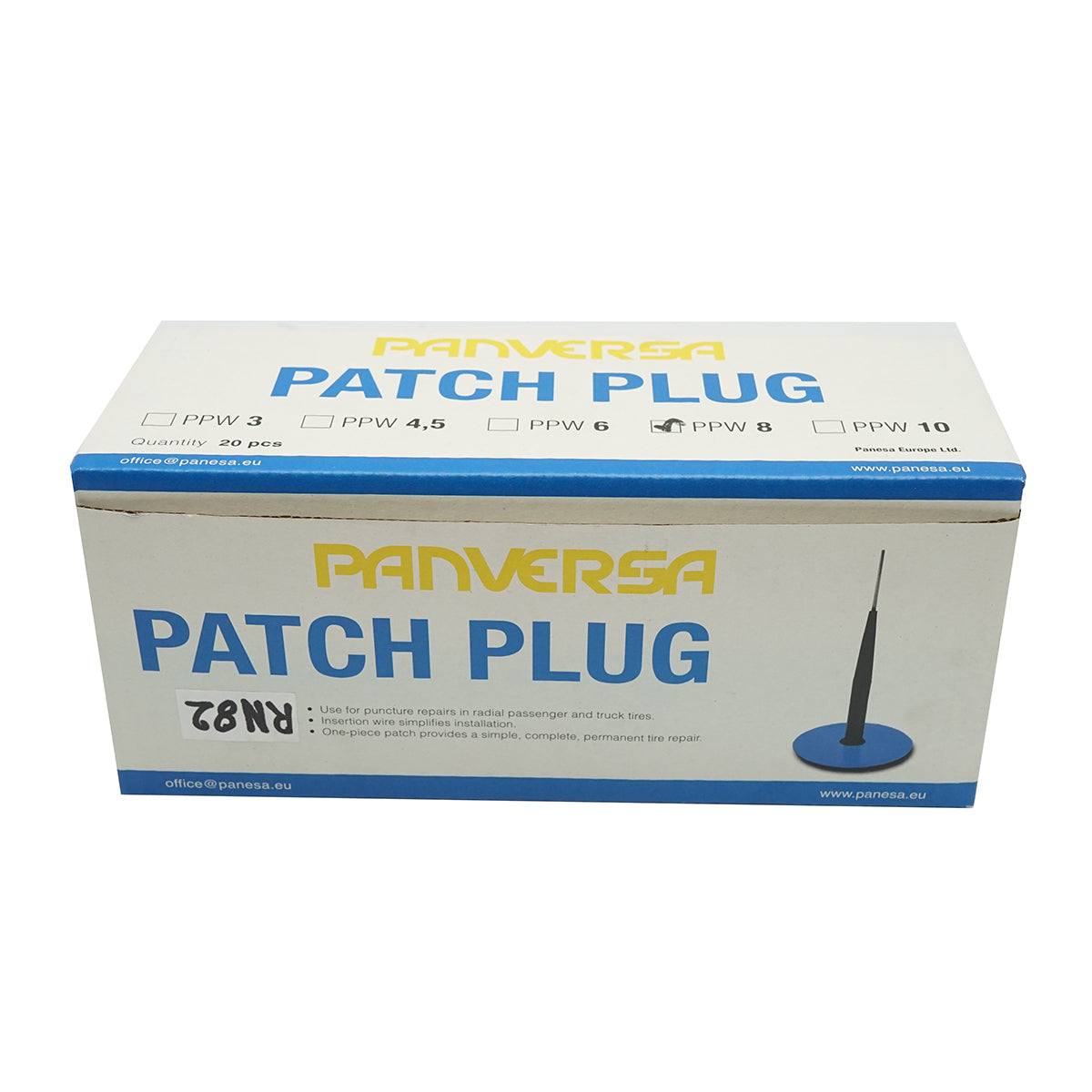 Patch vulcanizzanti universali a forma di fungo da 8 mm, 20 pezzi/set PPW-8 Panversa - immagine 2