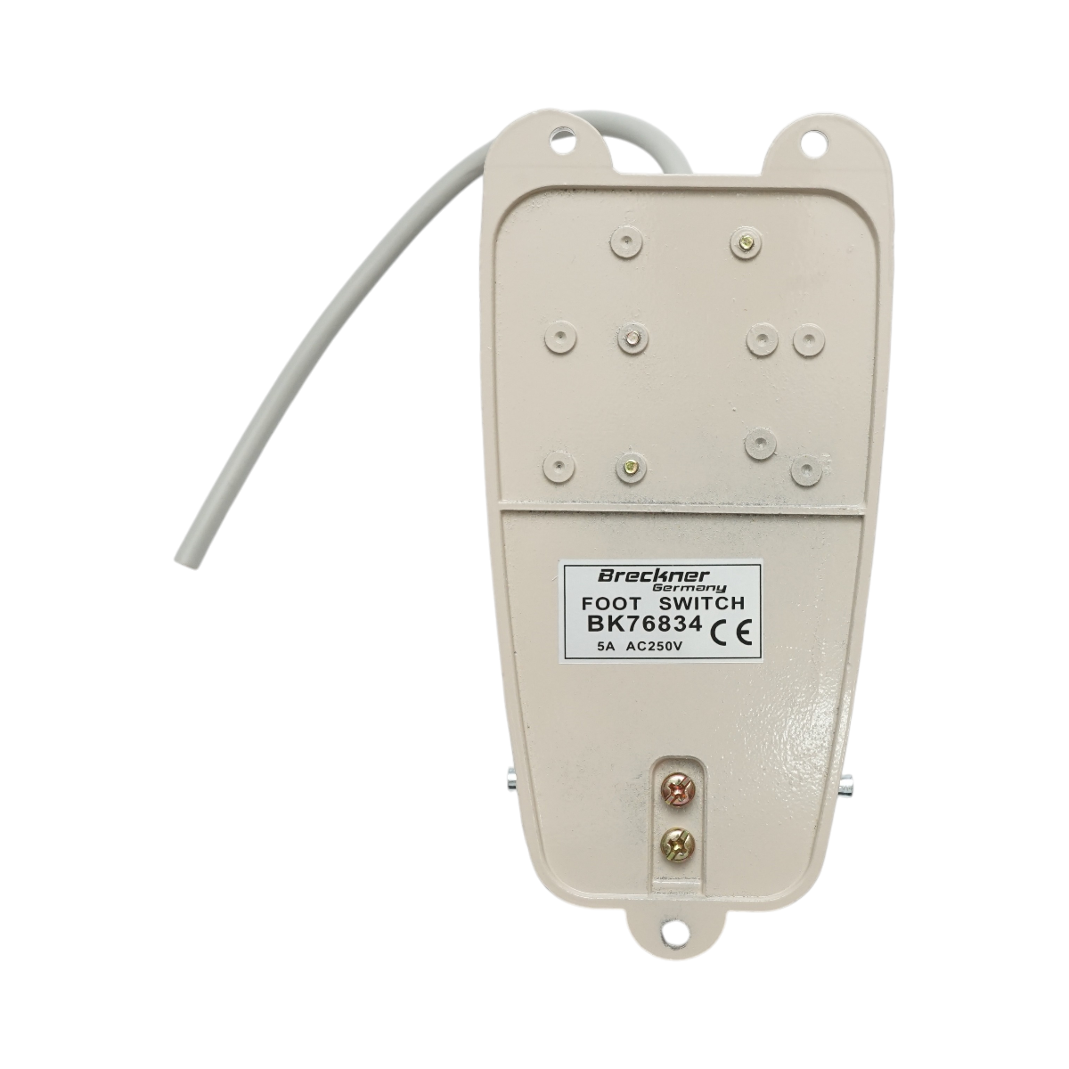 Pedale di comando con contatto elettrico – 250V / 5A Breckner Germany - immagine 5