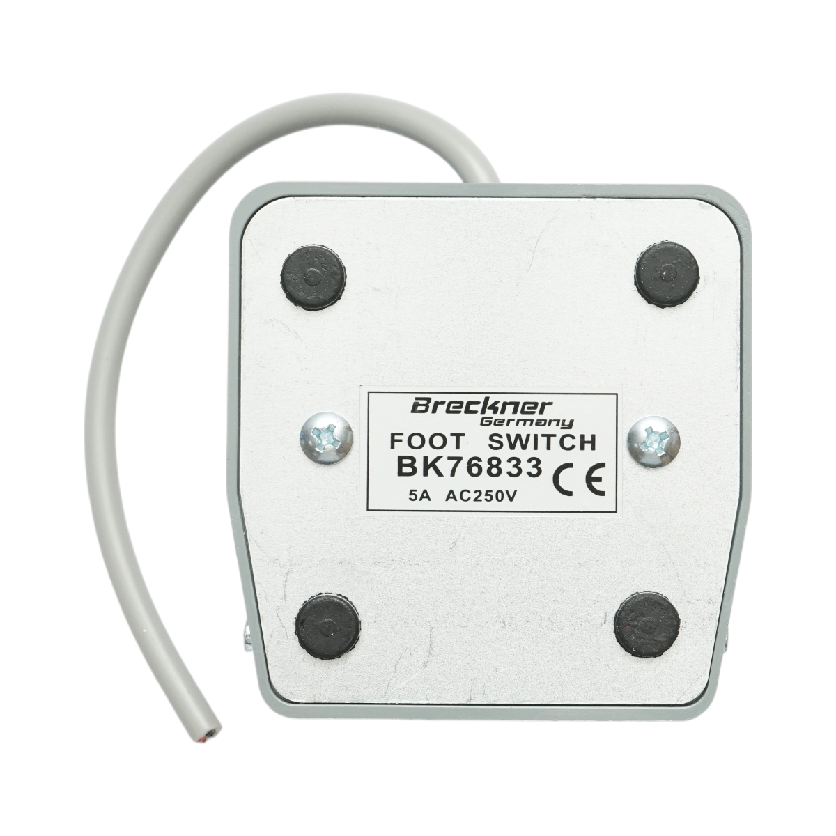 Pedale di comando con contatto elettrico – 250V / 5A Breckner Germany - immagine 5