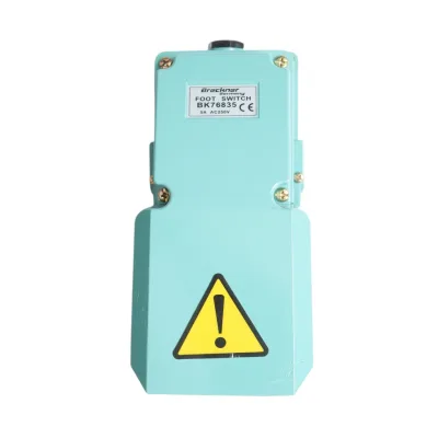 Pedale di comando con contatto elettrico – 250V / 5A Breckner Germany - immagine 5
