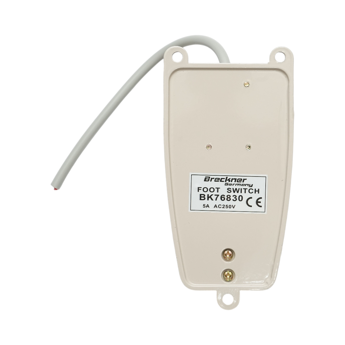 Pedale di comando con contatto elettrico – 250V / 5A Breckner Germany - immagine 5