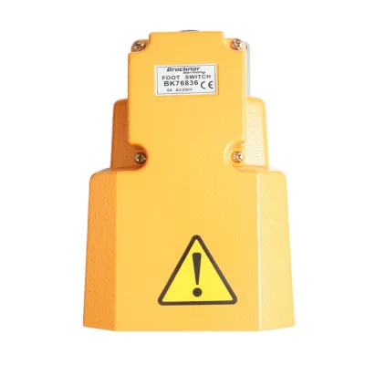 Pedale di comando con protezione e contatto elettrico – 250V / 5A Breckner Germany - immagine 6