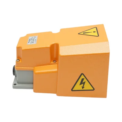Pedale di comando con protezione e contatto elettrico – 250V / 5A Breckner Germany - immagine 2