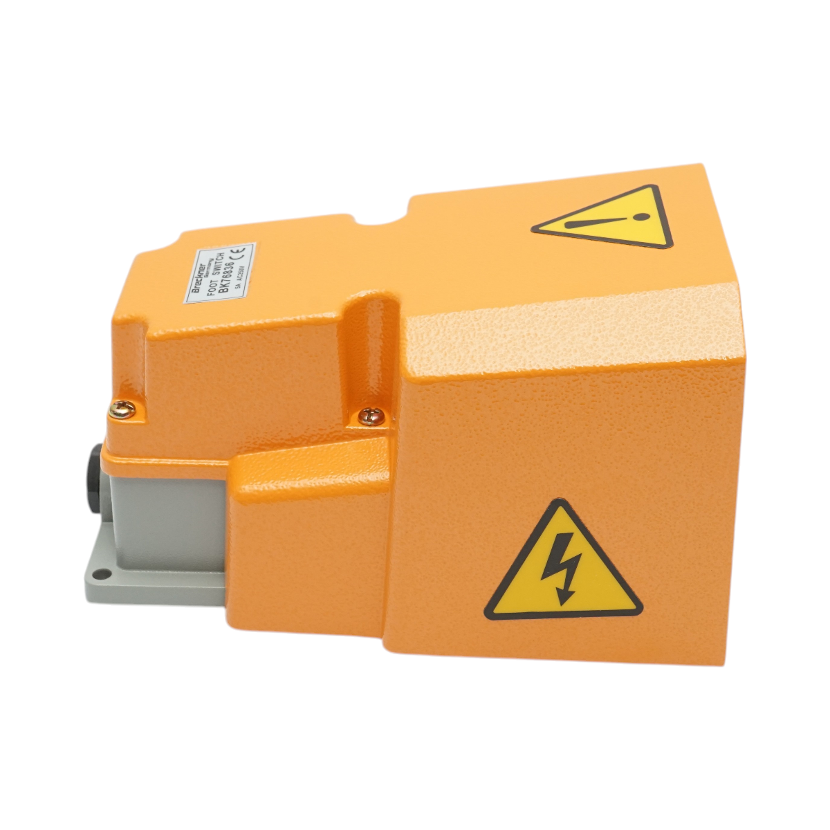 Pedale di comando con protezione e contatto elettrico – 250V / 5A Breckner Germany - immagine 2