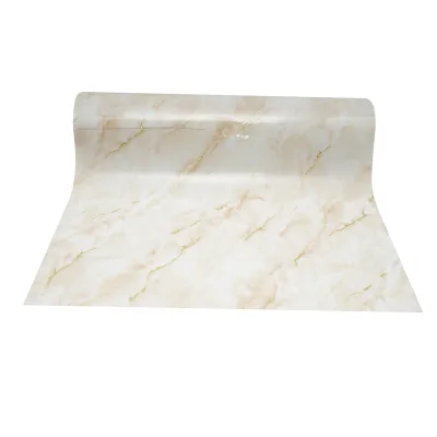 Pellicola protettiva decorativa per tavoli, in PVC siliconato, 100 cm, spessore 0,8 mm, motivo marmo naturale, 20 m/rotolo Breckner Germany - immagine 2