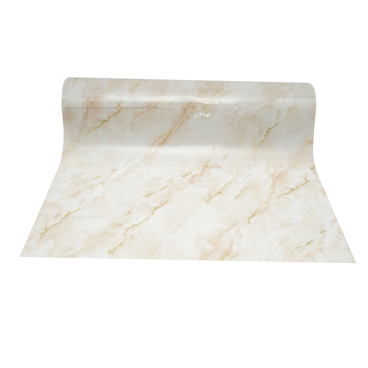 Pellicola protettiva decorativa per tavoli, in PVC siliconato, 100 cm, spessore 0,8 mm, motivo marmo naturale, 20 m/rotolo Breckner Germany - immagine 2