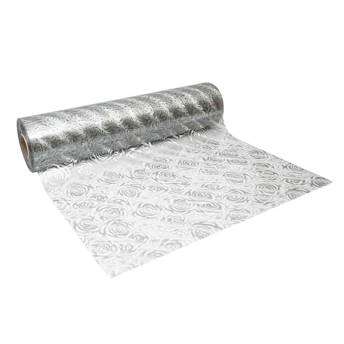Pellicola protettiva trasparente in PVC siliconico per tavoli, 100 cm, spessore 0,8 mm, fantasia a rose, 20 m/rotolo Breckner Germany - immagine 6