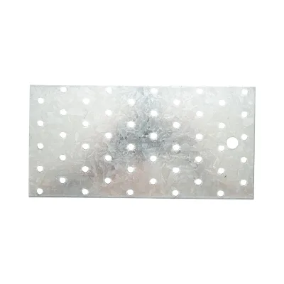 Piastra forata 100x200mm, spessore 2mm, acciaio zincato - immagine 4