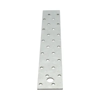 Piastra forata 40x250mm, spessore 2mm, acciaio zincato - immagine 3
