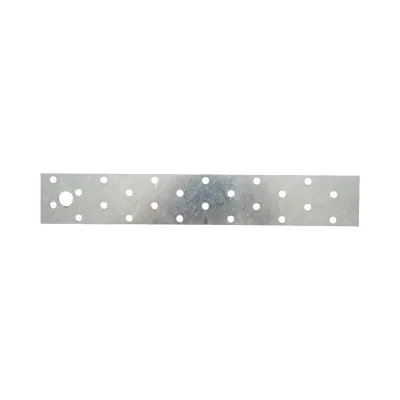 Piastra forata 40x250mm, spessore 2mm, acciaio zincato - immagine 4