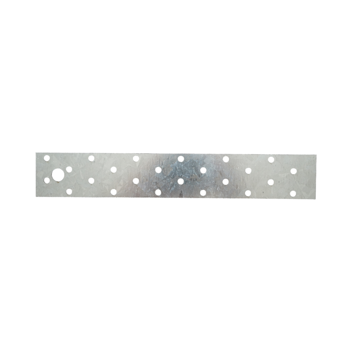 Piastra forata 40x250mm, spessore 2mm, acciaio zincato - immagine 4