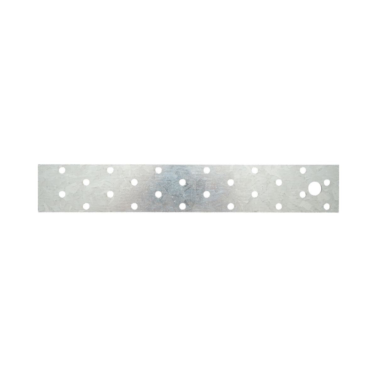 Piastra forata 40x250mm, spessore 2mm, acciaio zincato - immagine 4