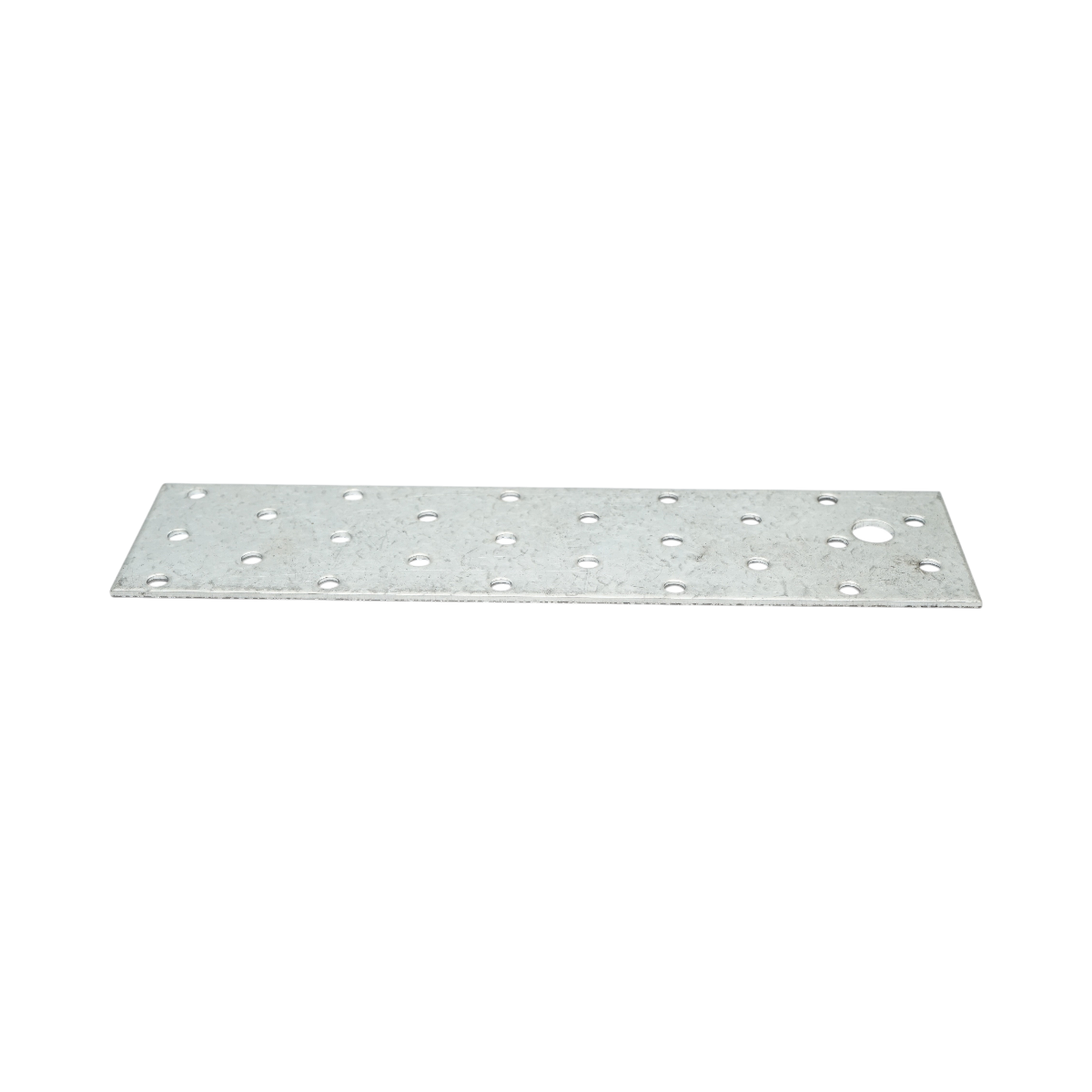 Piastra forata 50x200mm, spessore 2mm, acciaio zincato - immagine 2