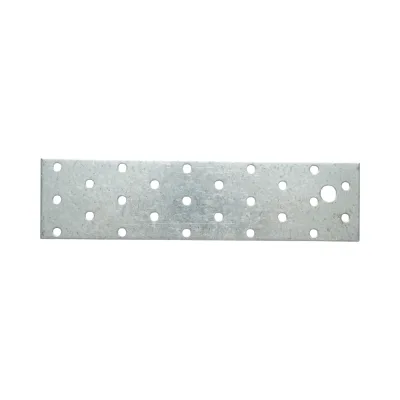 Piastra forata 50x200mm, spessore 2mm, acciaio zincato - immagine 4