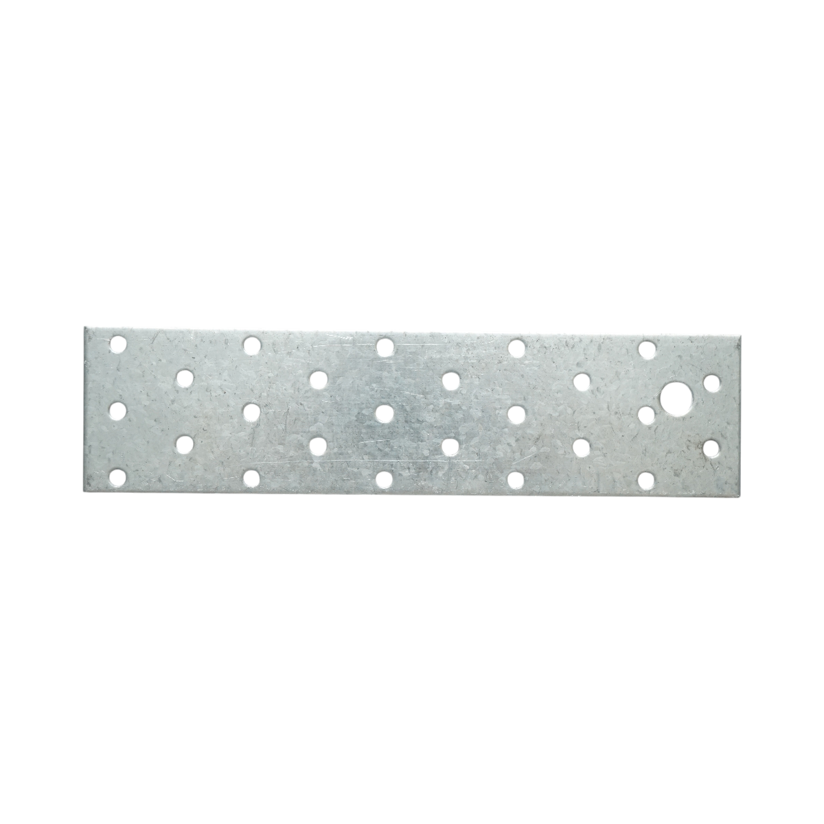 Piastra forata 50x200mm, spessore 2mm, acciaio zincato - immagine 4