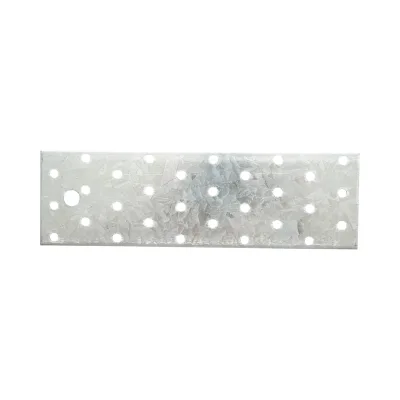 Piastra forata 60x200mm, spessore 2mm, acciaio zincato - immagine 4