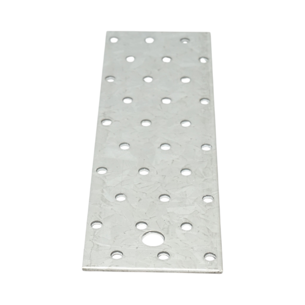 Piastra forata 60x200mm, spessore 2mm, acciaio zincato - immagine 3