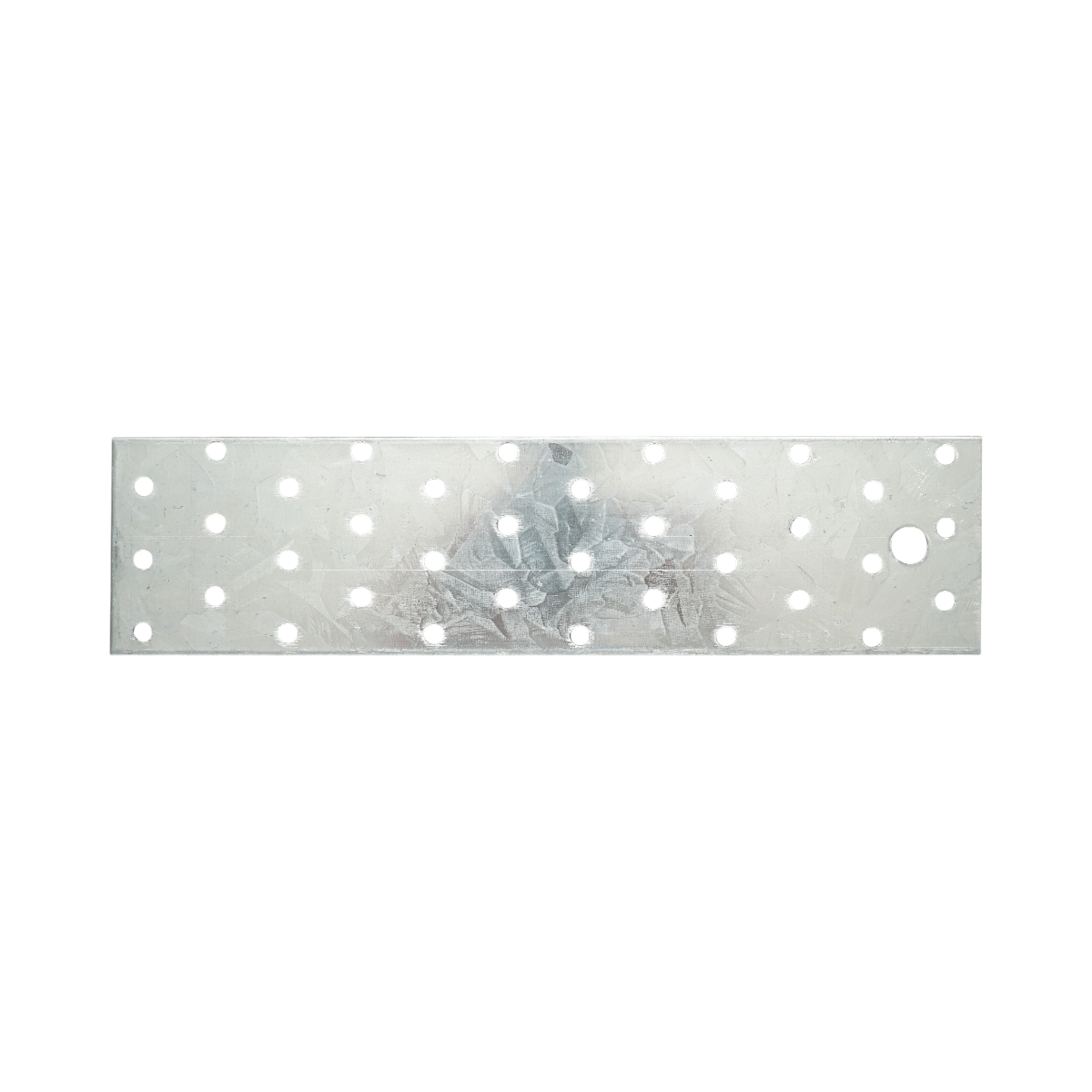 Piastra forata 60x240mm, spessore 2mm, acciaio zincato - immagine 4