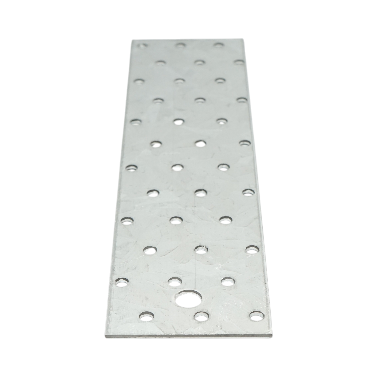 Piastra forata 60x240mm, spessore 2mm, acciaio zincato - immagine 3