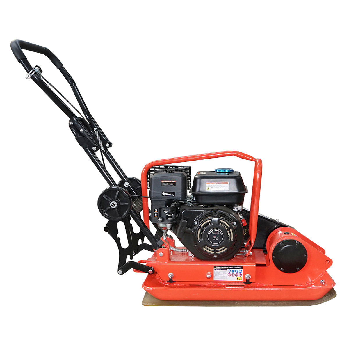 Piastra vibrante C100-A con superficie di lavoro 690x460mm, motore norma euro 5, 196CC/6.5HP, 5400 rpm 106Kg Breckner Germany - immagine 5