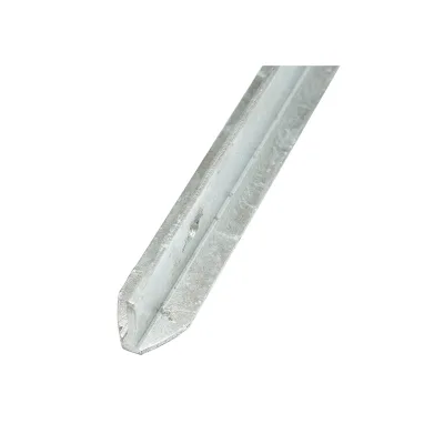 Picchetto, elettrodo di messa a terra, profilo a T 30x30x3mm, L=175cm, acciaio zincato, zincato - immagine 6